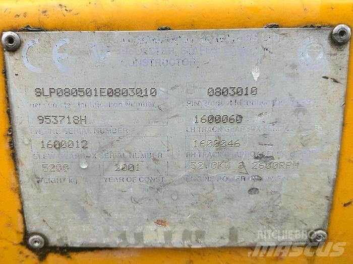 JCB 8052 Mini rýpadlá < 7t