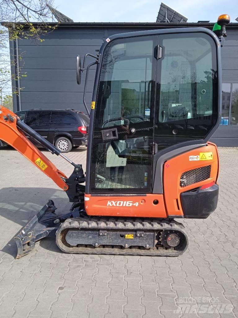 Kubota KX 016-4 Mini rýpadlá < 7t