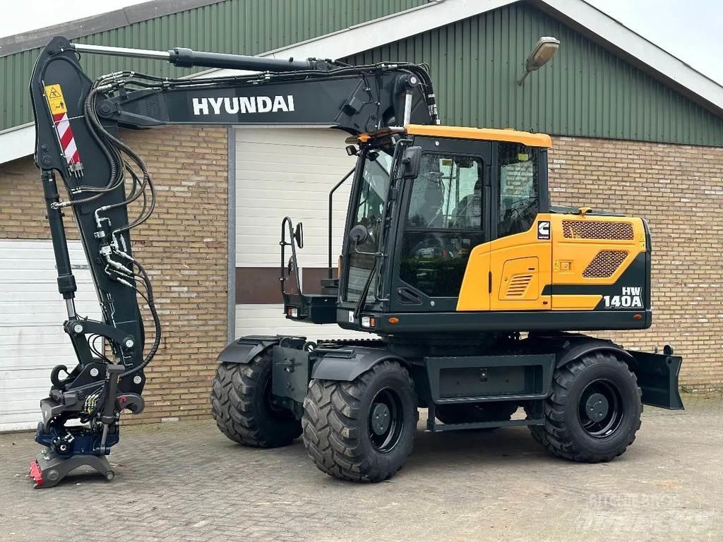 Hyundai HW140A Kolesové rýpadlá