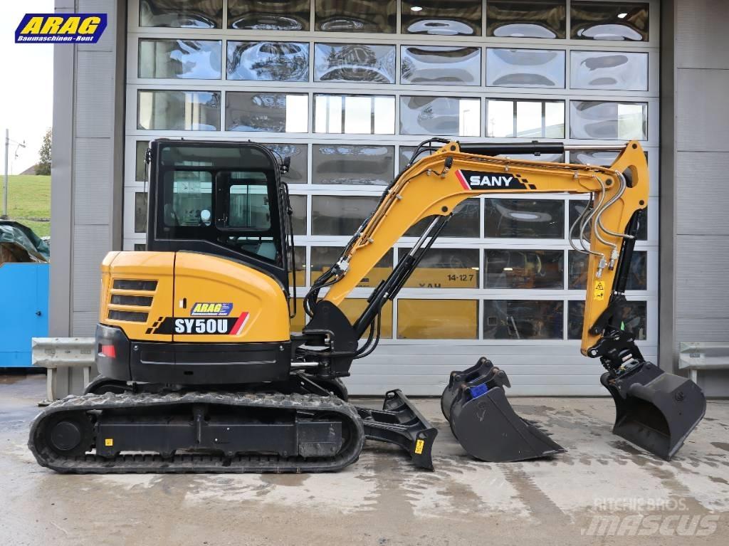 Sany SY 50 U Mini rýpadlá < 7t