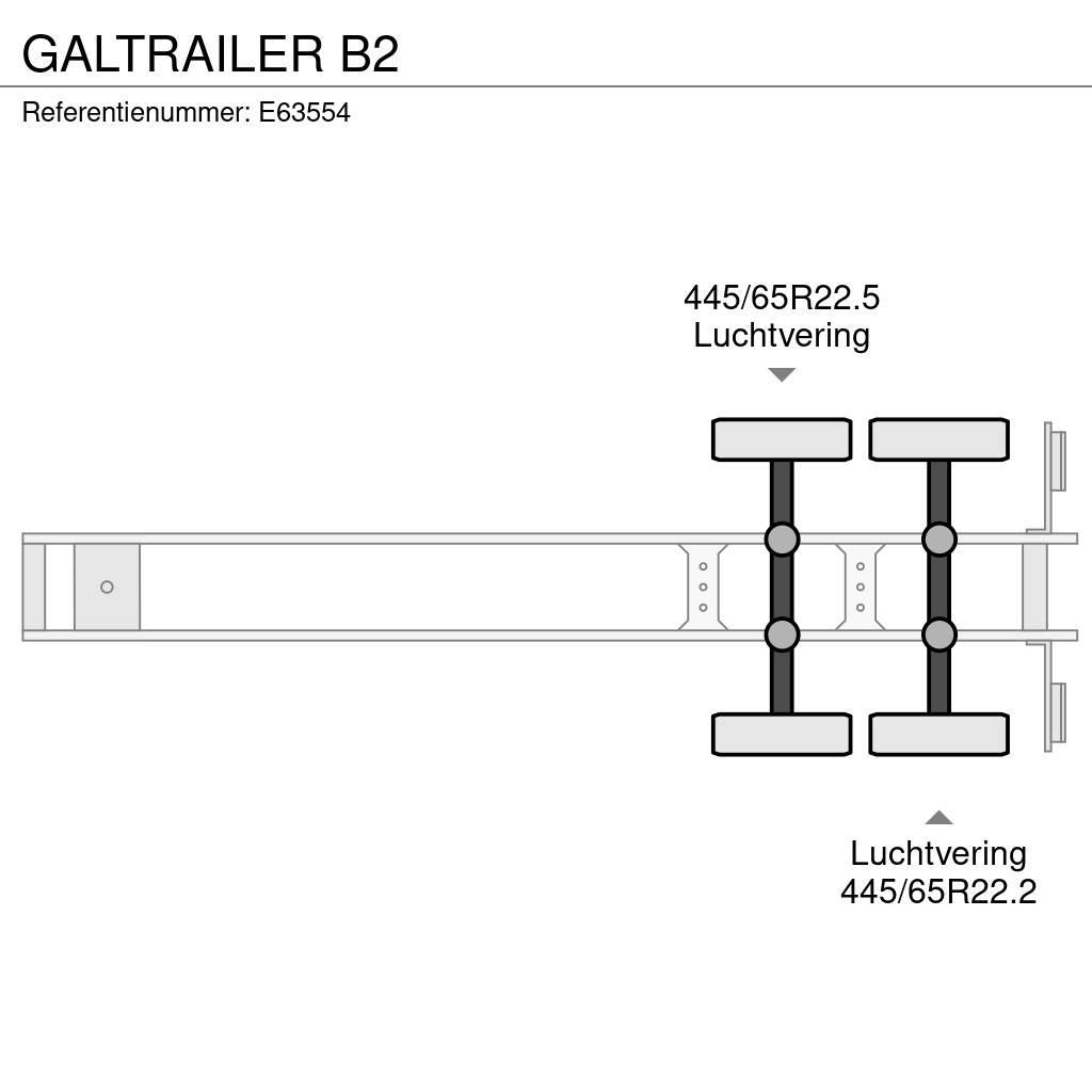  GALTRAILER B2 Sklápacie návesy