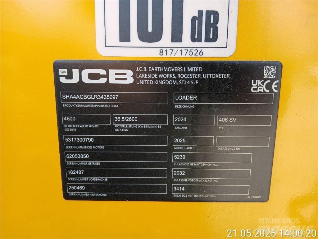JCB 406 Kolesové nakladače