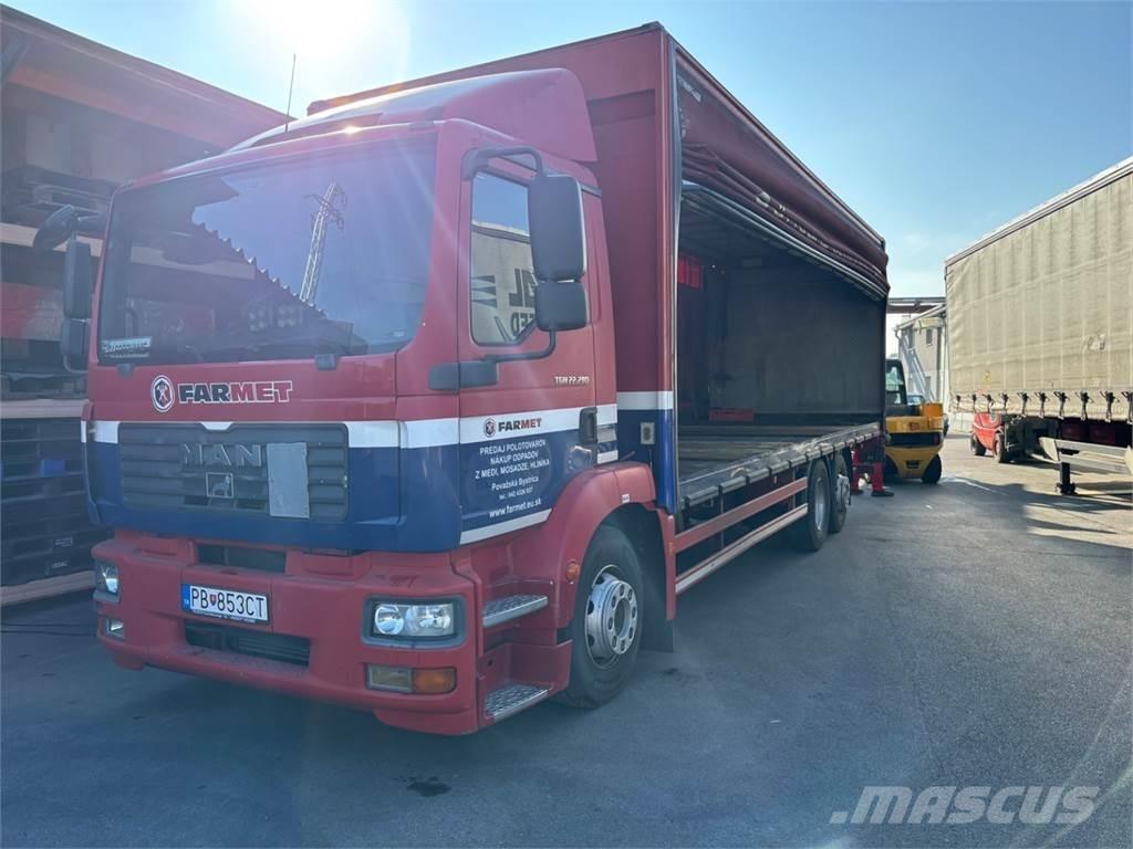 MAN TGM 22.280 Plošinové nákladné automobily/nákladné automobily so sklápacími bočnicami
