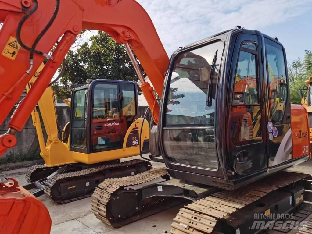 Hitachi ZX70 Midi rýpadlá 7 t - 12 t