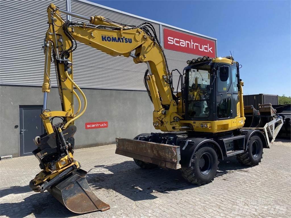 Komatsu PW118MR-11 Kolesové rýpadlá