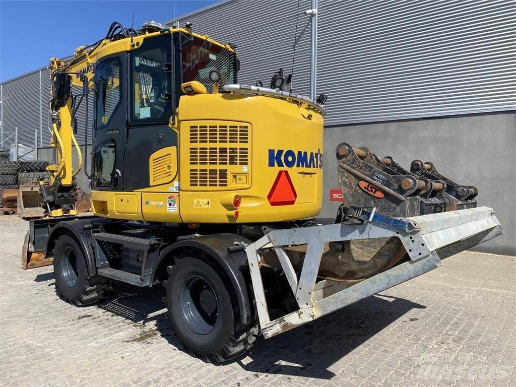 Komatsu PW118MR-11 Kolesové rýpadlá
