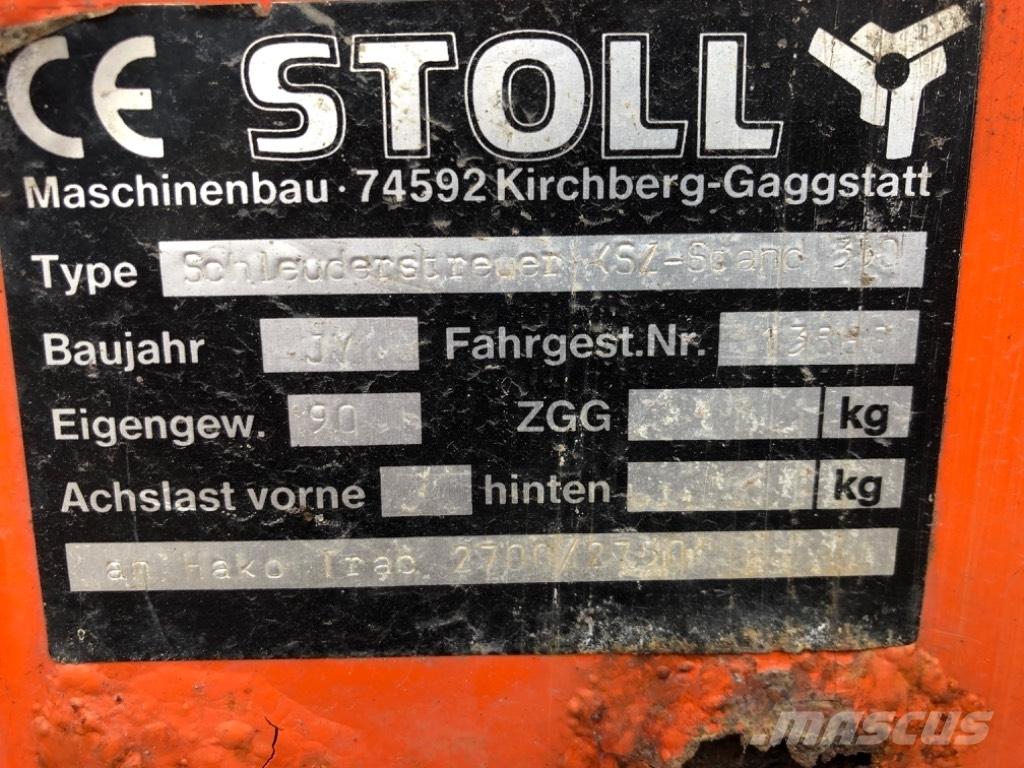 Stoll KSZ 35 Kompaktné prídavné zariadenie pre traktory