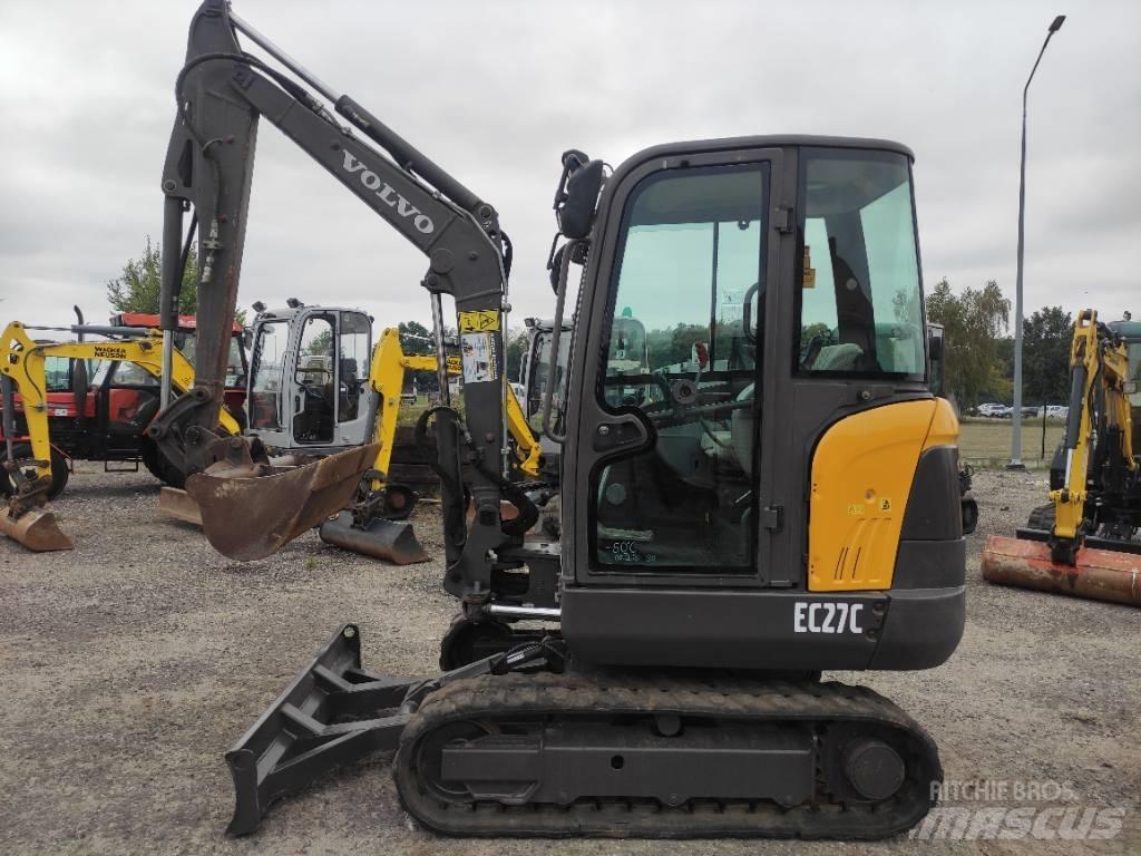 Volvo EC 27 C Mini rýpadlá < 7t
