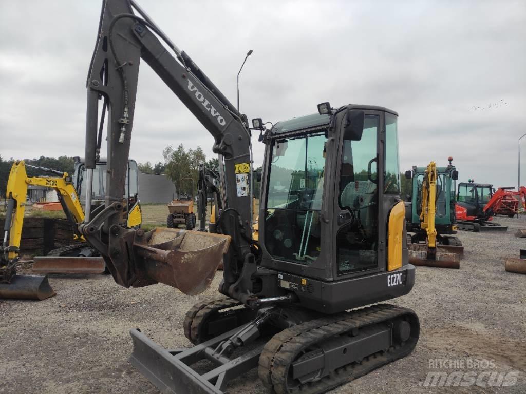 Volvo EC 27 C Mini rýpadlá < 7t
