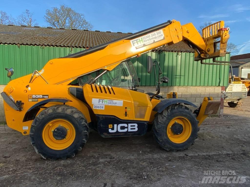 JCB 535 V 125 Teleskopické manipulátory