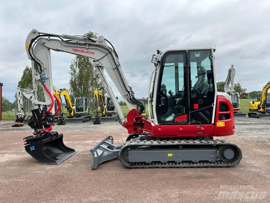 Takeuchi TB370 Mini rýpadlá < 7t