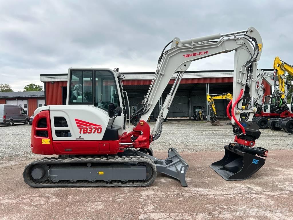 Takeuchi TB370 Mini rýpadlá < 7t