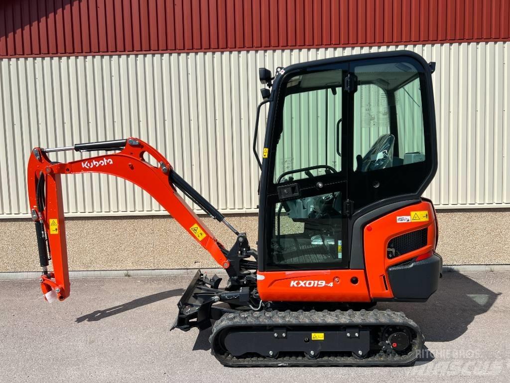 Kubota KX 019-4 Mini rýpadlá < 7t