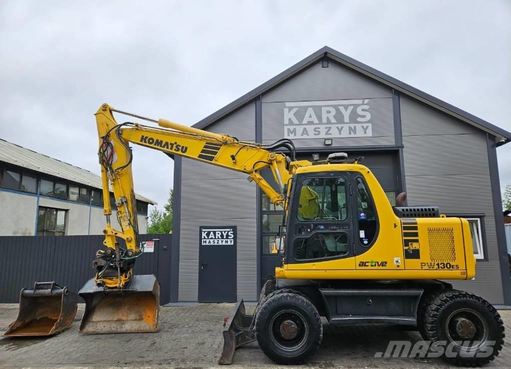Komatsu PW 130ES-6K Kolesové rýpadlá