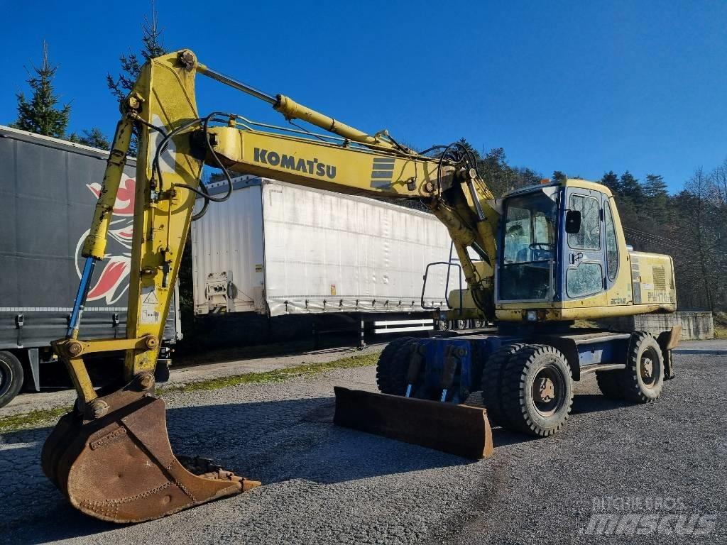 Komatsu PW 170 ES - 6K Kolesové rýpadlá