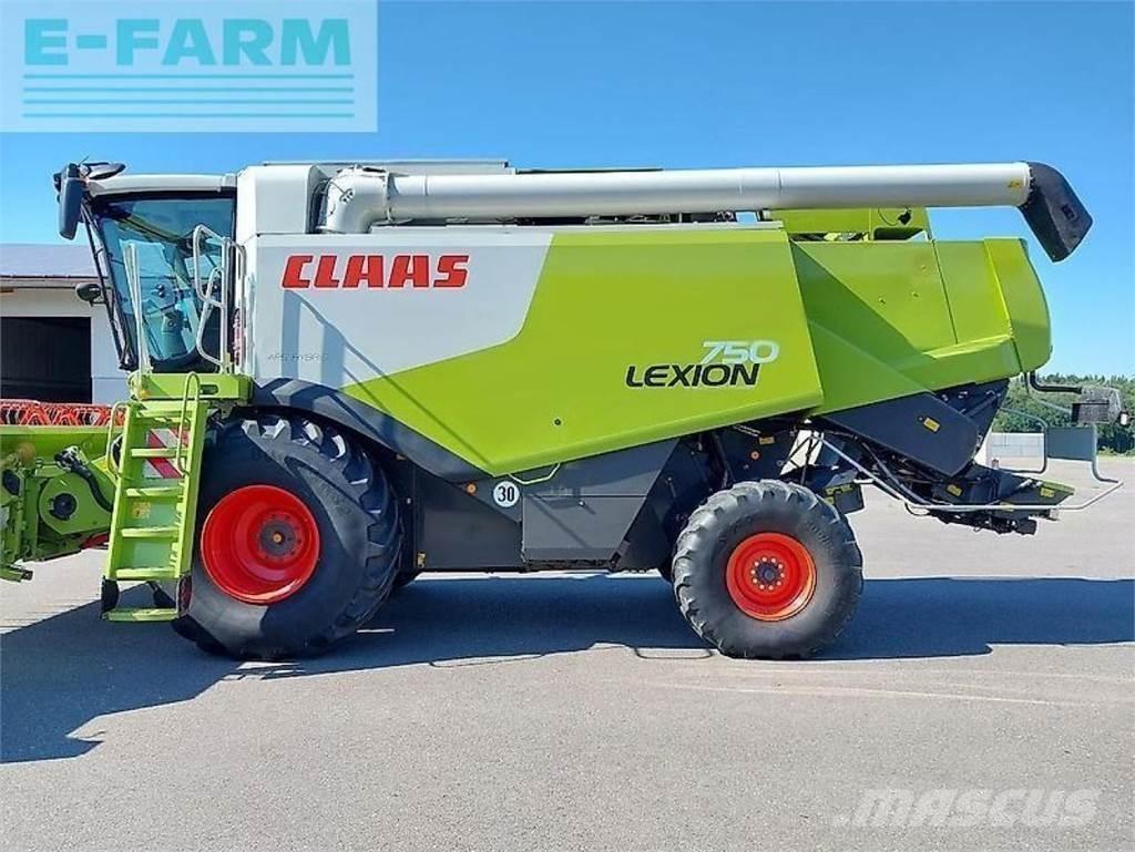 CLAAS lexion 750 Kombinované zberacie stroje