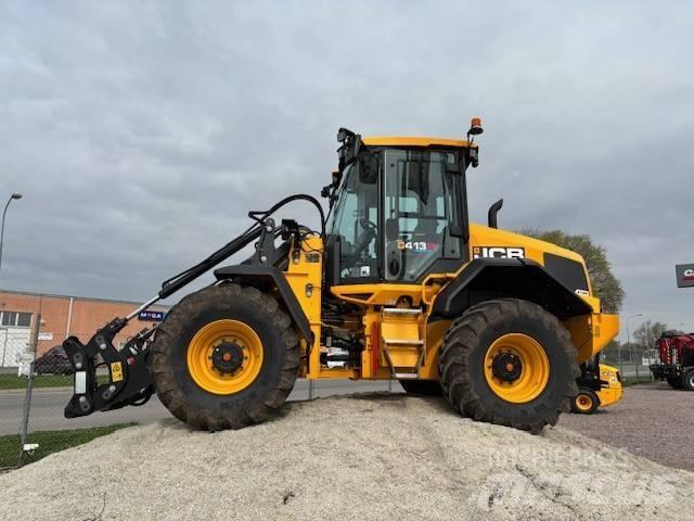 JCB 413 S Kolesové nakladače