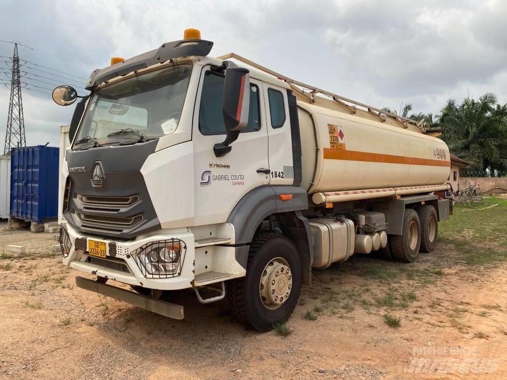  SINOTRUCK E7G340 Cisternové nákladné vozidlá