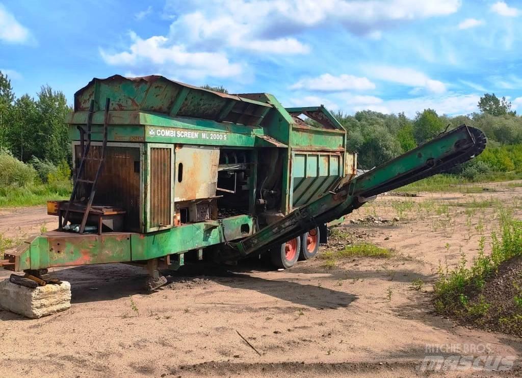  Combi screen ML2000S Trommely