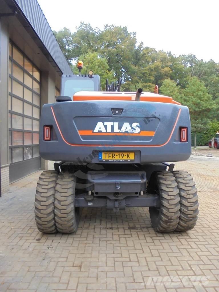 Atlas 150W Kolesové rýpadlá