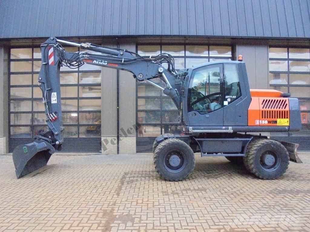 Atlas 150W Kolesové rýpadlá