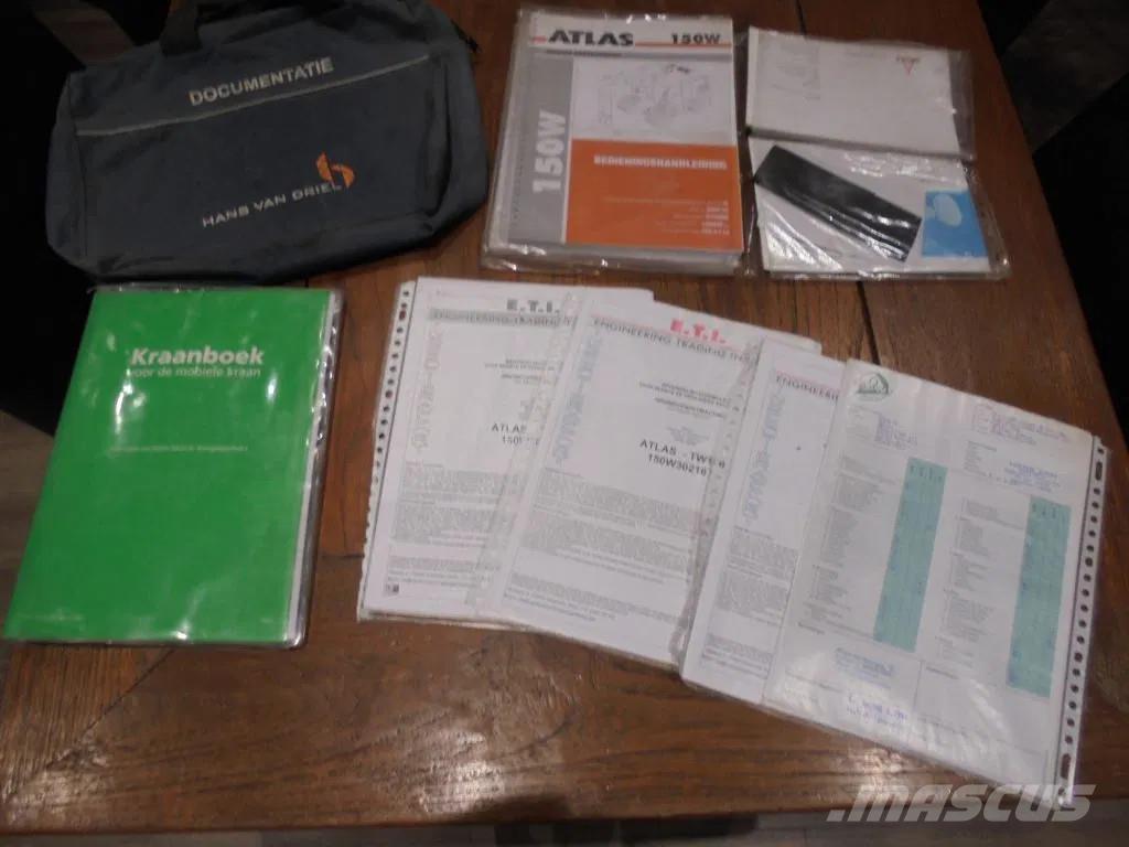 Atlas 150W Kolesové rýpadlá