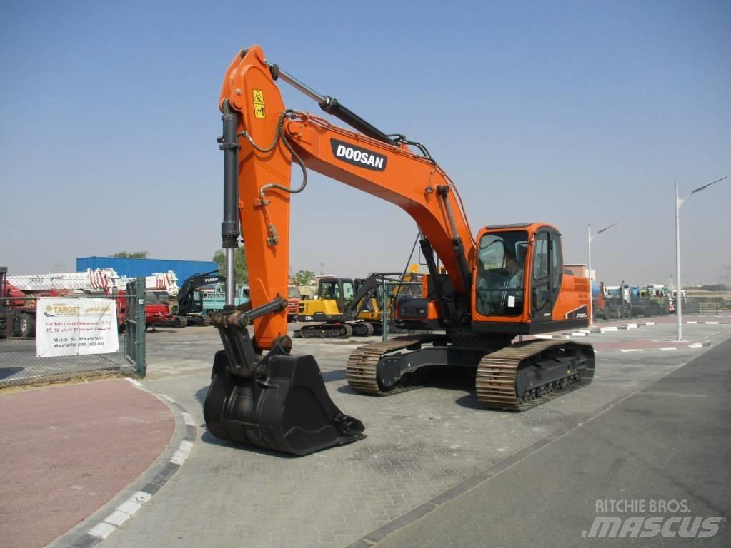 Doosan DX 225 LCA Pásové rýpadlá