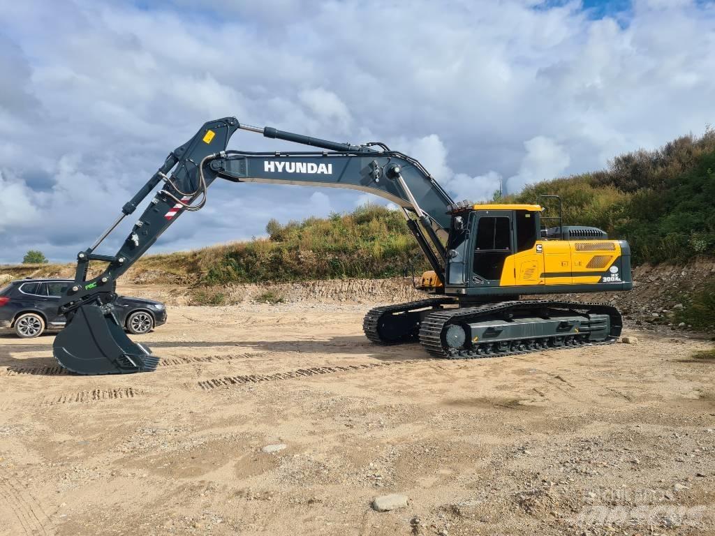 Hyundai HX300AL Pásové rýpadlá