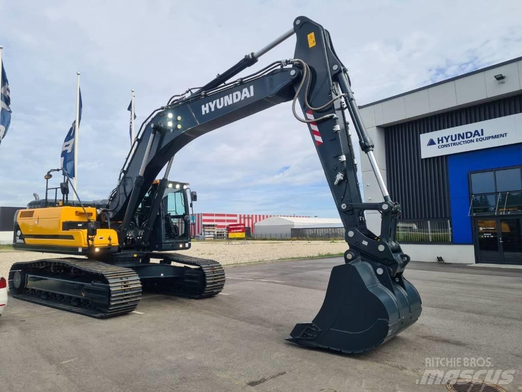 Hyundai HX300AL Pásové rýpadlá