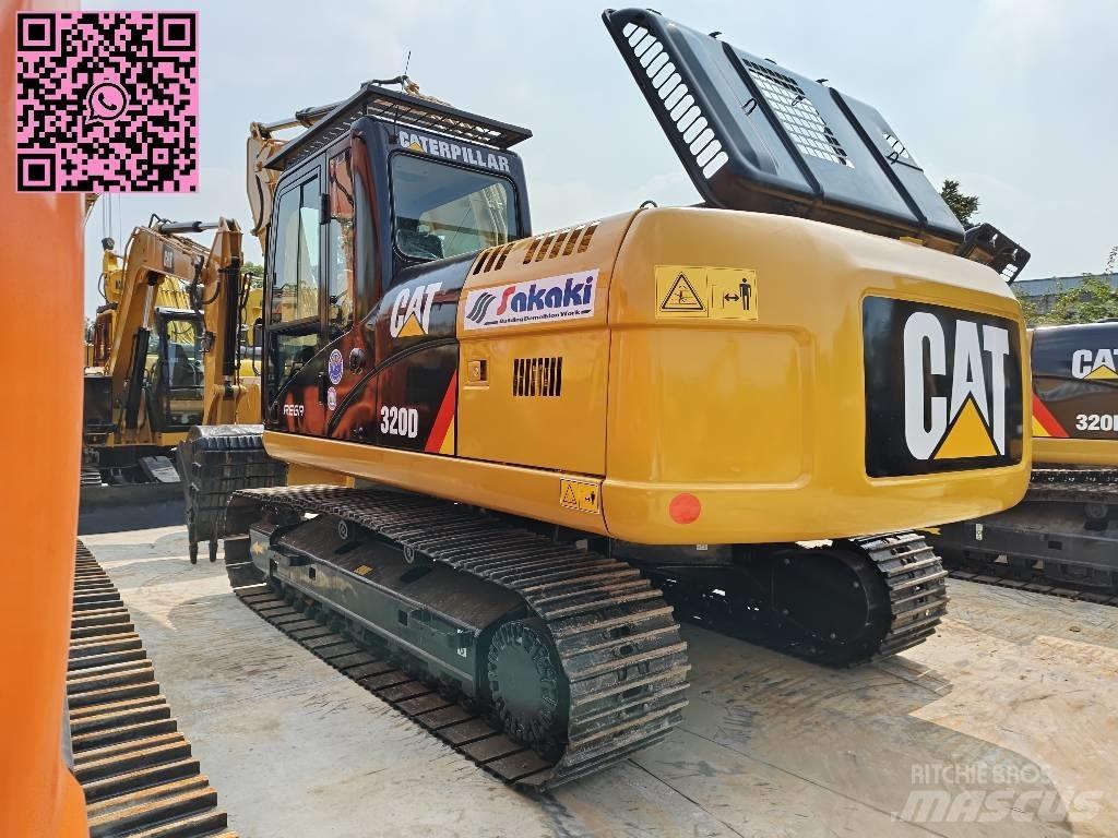 CAT 320D Pásové rýpadlá