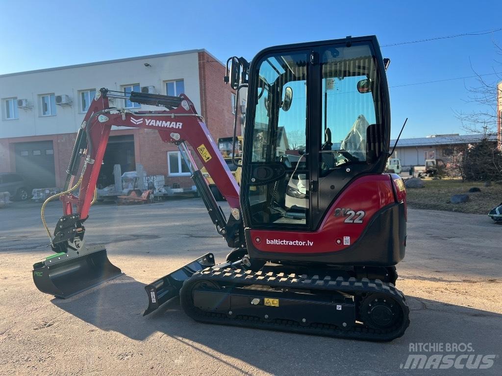 Yanmar SV 22 Mini rýpadlá < 7t