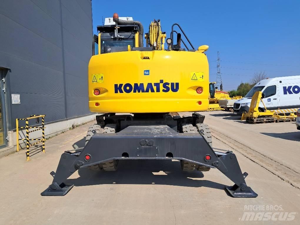 Komatsu PW148-10 Kolesové rýpadlá