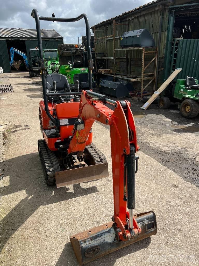 Kubota K 008-3 Mini rýpadlá < 7t