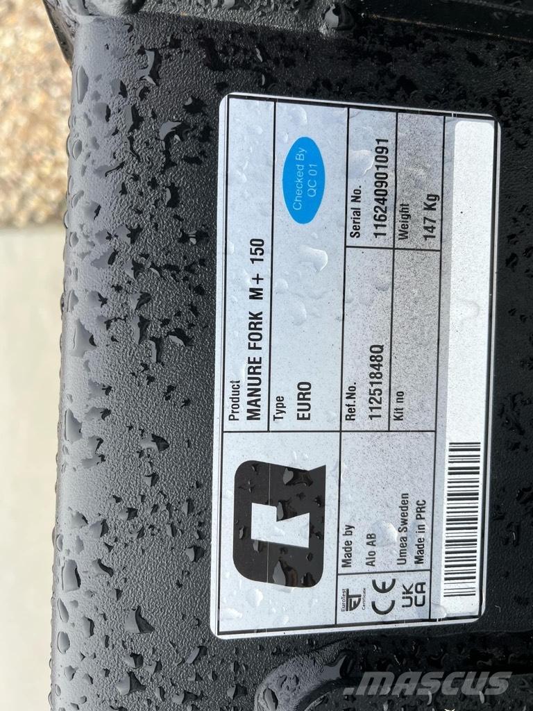 Ålö M 150+ Møggreb Teleskopické manipulátory