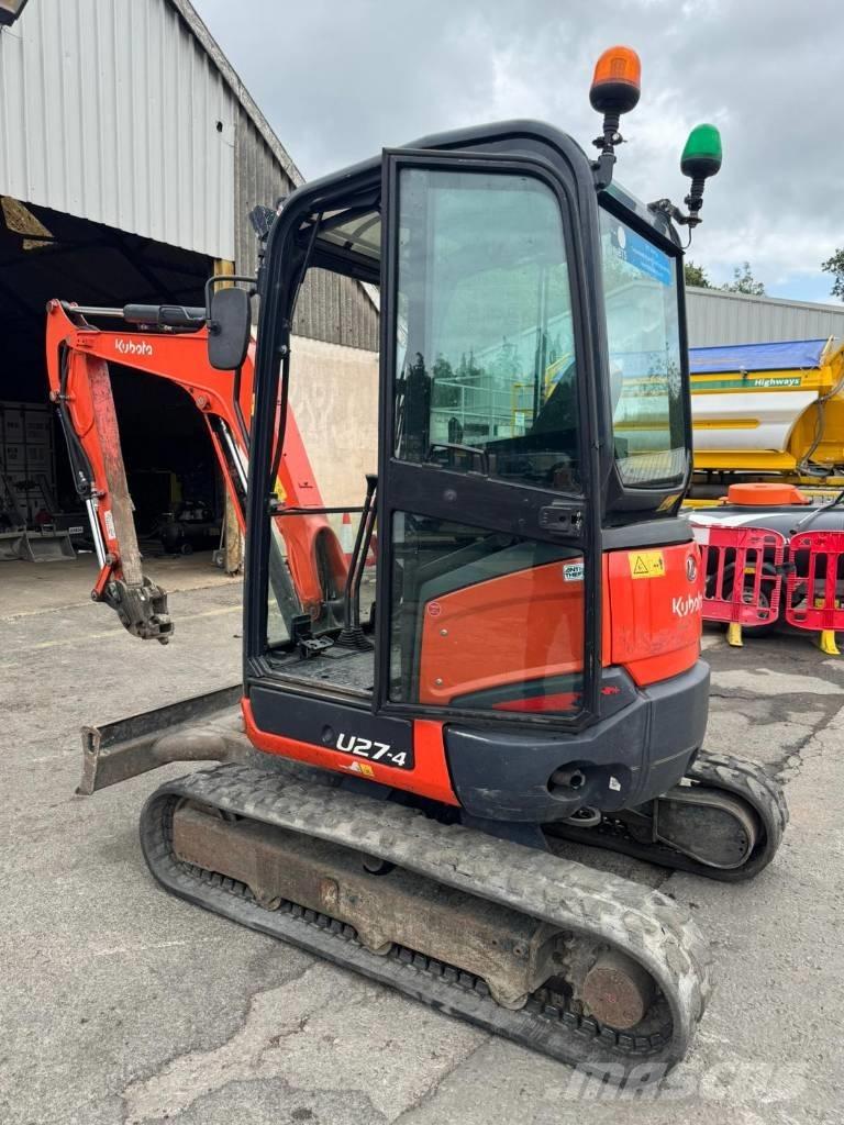 Kubota U 27-4 Mini rýpadlá < 7t