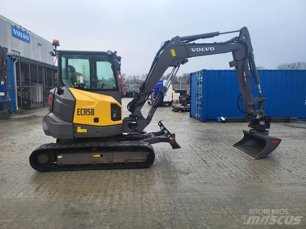 Volvo ECR58F Midi rýpadlá 7 t - 12 t