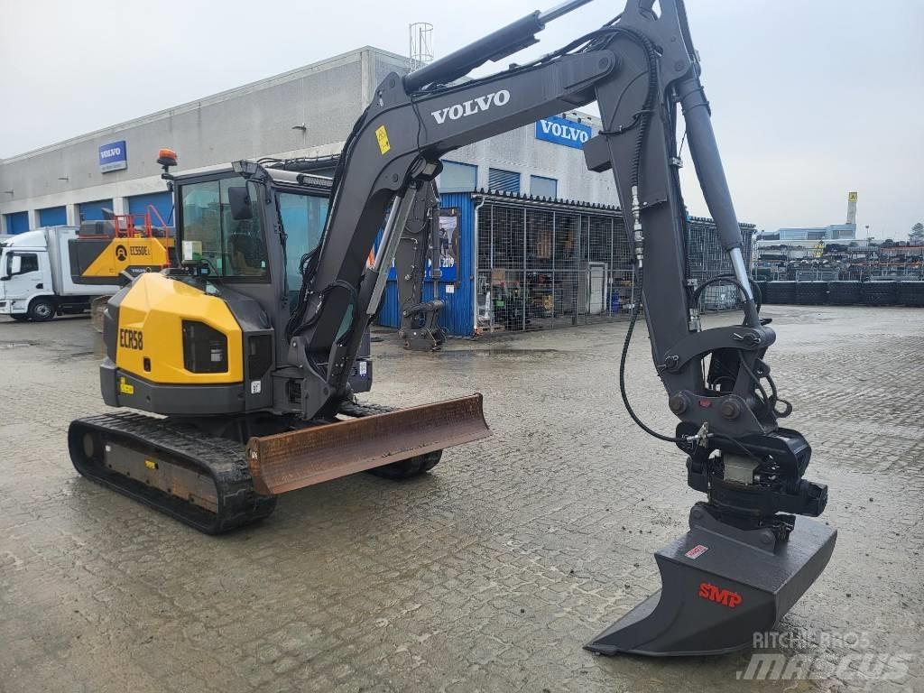 Volvo ECR58F Midi rýpadlá 7 t - 12 t