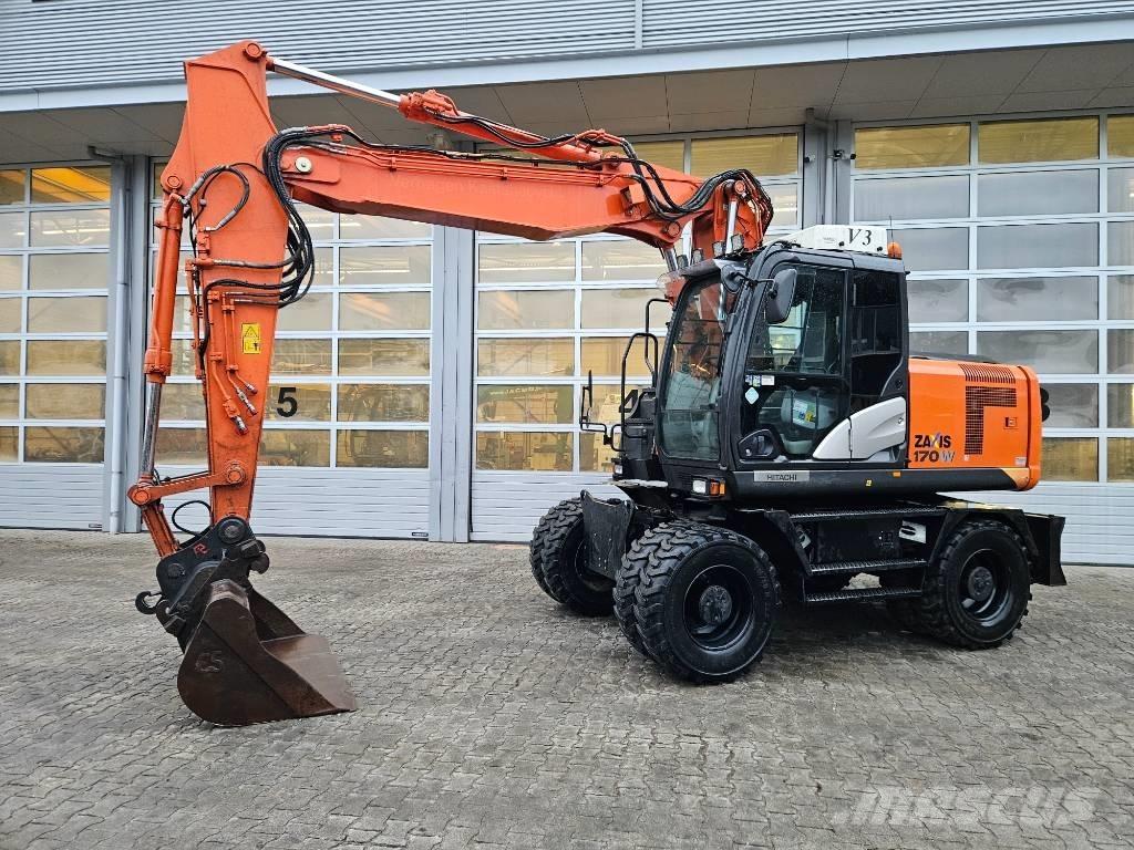 Hitachi ZX170W-5 Kolesové rýpadlá