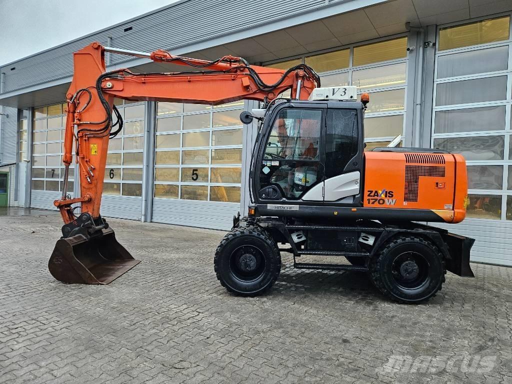 Hitachi ZX170W-5 Kolesové rýpadlá