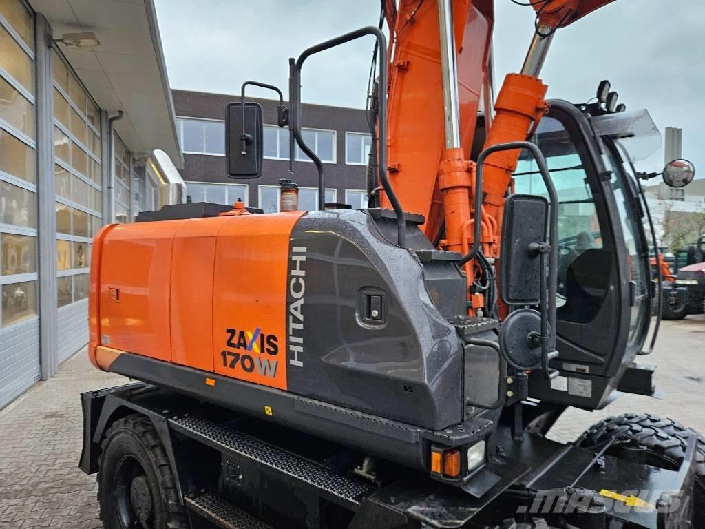 Hitachi ZX170W-5 Kolesové rýpadlá