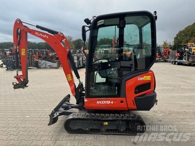 Kubota KX 019-4 Mini rýpadlá < 7t
