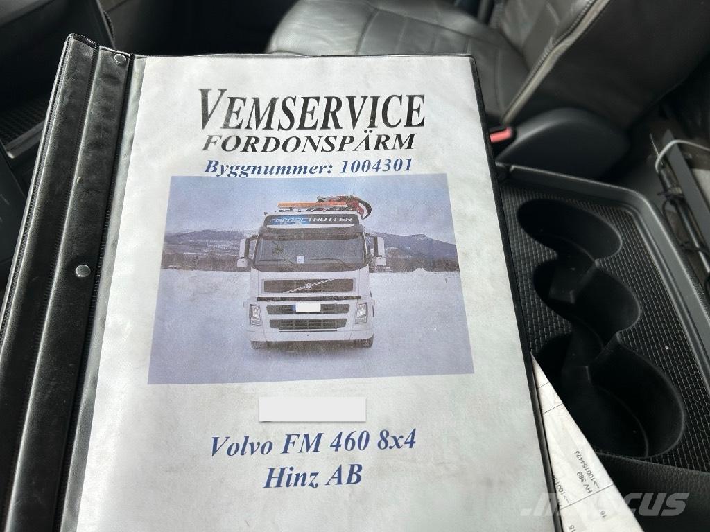 Volvo FM 460 Autožeriavy, hydraulické ruky