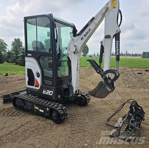 Bobcat E20 Mini rýpadlá < 7t