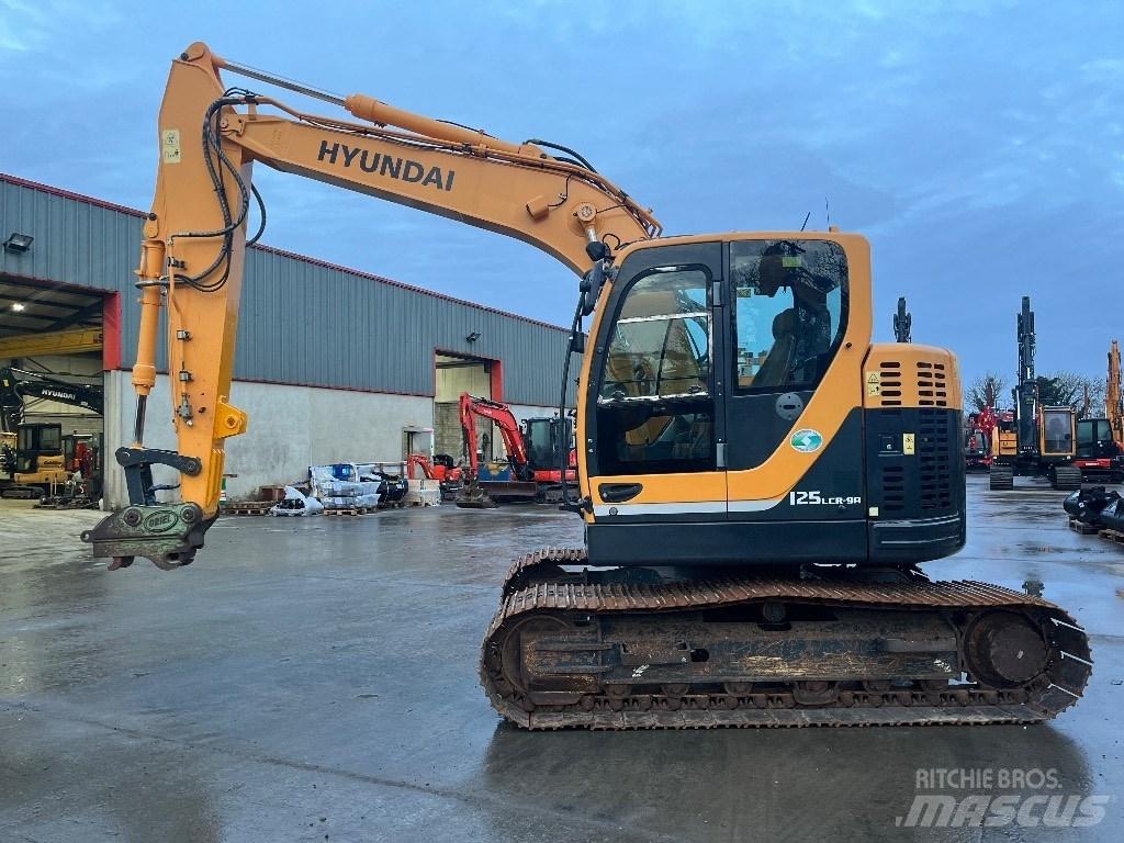 Hyundai R125LCR-9A Pásové rýpadlá