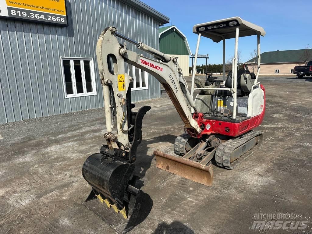 Takeuchi TB 216 Mini rýpadlá < 7t