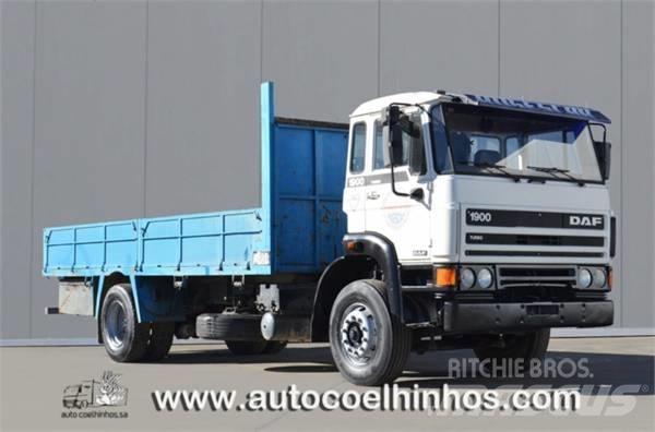 DAF 1900 Turbo Plošinové nákladné automobily/nákladné automobily so sklápacími bočnicami