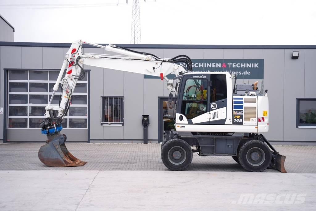 Komatsu PW 148-11 Kolesové rýpadlá