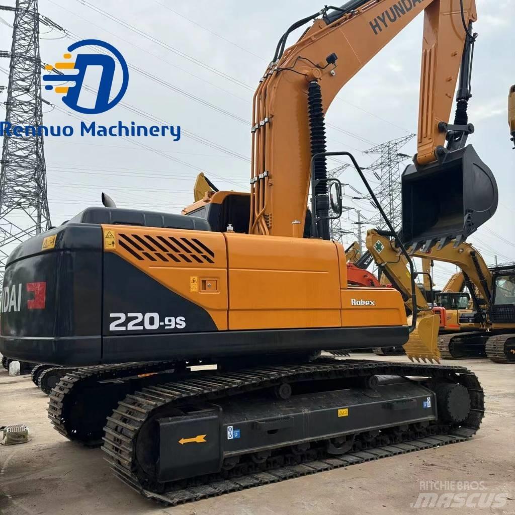 Hyundai R220LC-9S Pásové rýpadlá