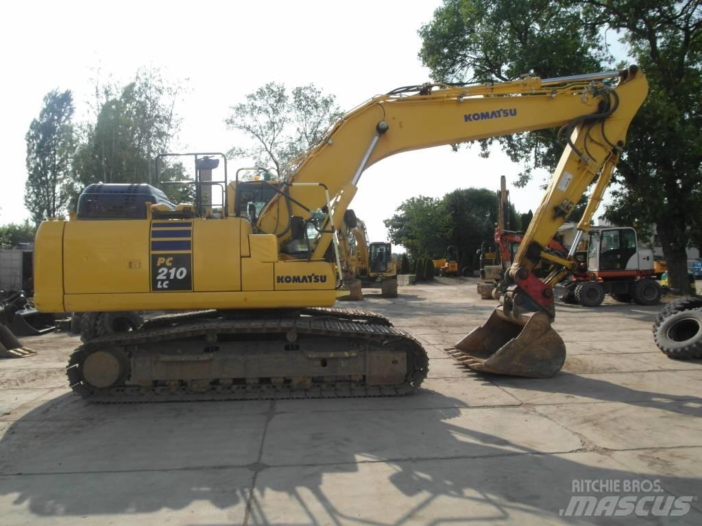 Komatsu PC 210 LC-11 Pásové rýpadlá