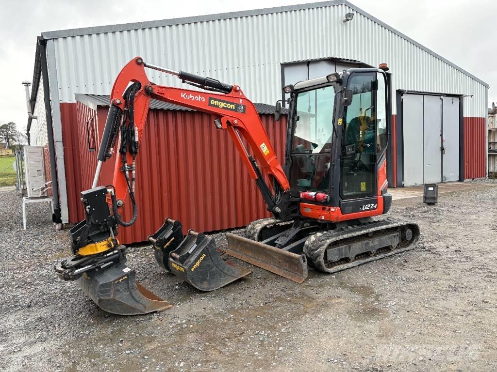 Kubota U27-4 Mini rýpadlá < 7t